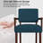 Naethan Upholstered Arm Accent Chair for Living Room, Accent Armchair-827454631