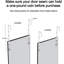 Hazal Metal Flat Wall Mirror-312749376