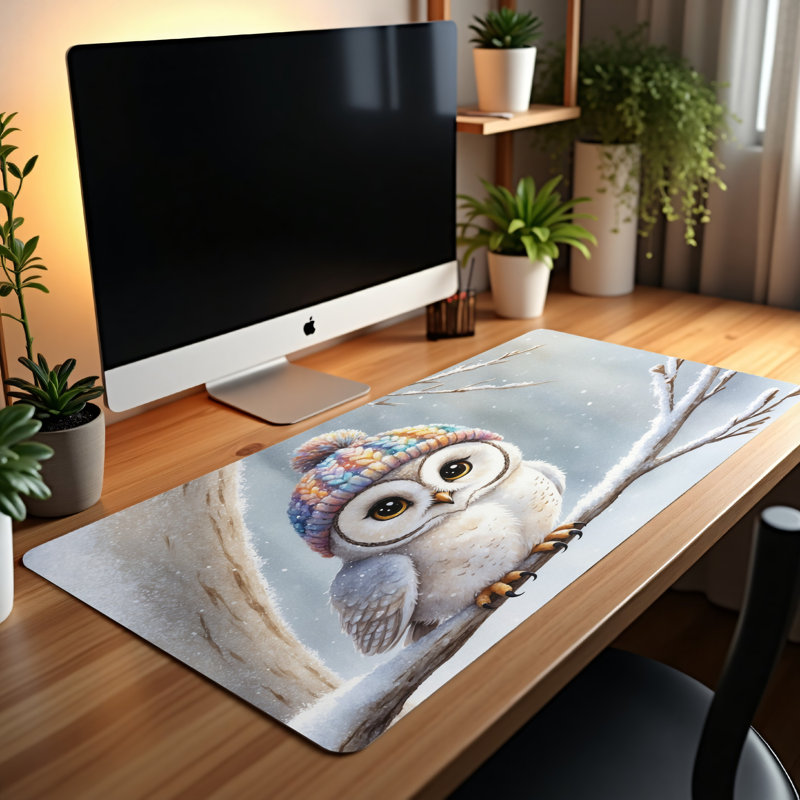 Polyester Desk Pad, 31.5x15.5