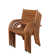 Anautica 6 - Person Wood Patio Dining Set with Rectangular Table