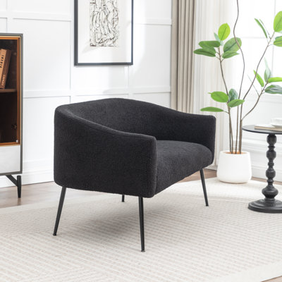 Upholstered Faux Fur Loveseat