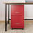 Krahn 14.25'' Wide 2 -Drawer Mobile Steel File Cabinet-12974309