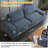 Marianny Upholstered 88.58'' Reception Sofa-1876795897