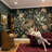 Bird Nest Wallpaper Dark Botanical Wall Mural-490107779-490107778
