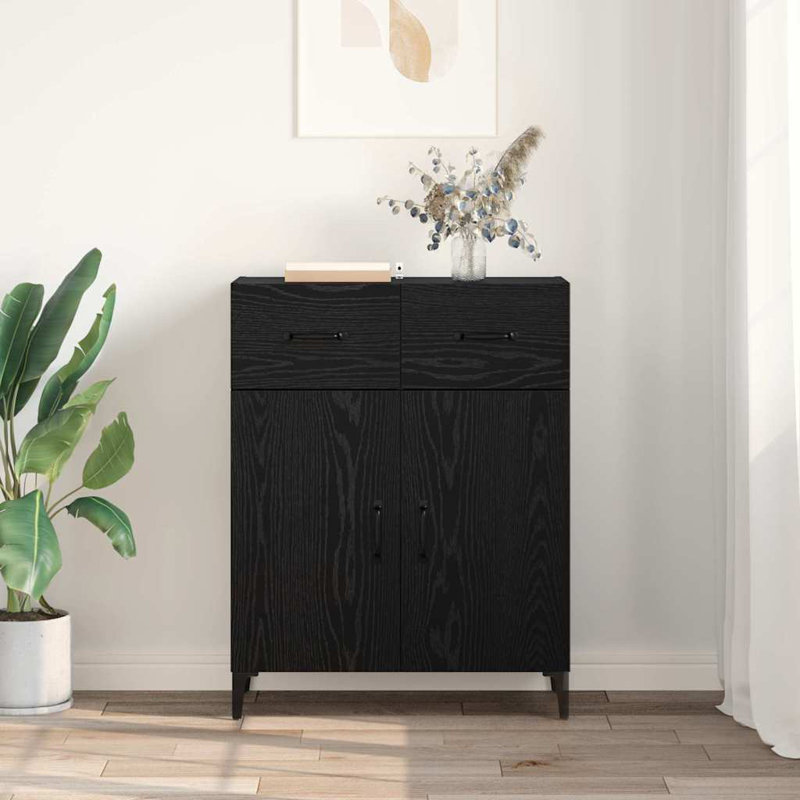 69.5cm Sideboard, Black Oak