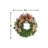 Evergreen Wreath with Pinecones and Plaid Ribbon