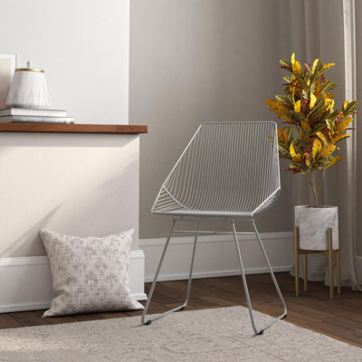 46cm H Slat Back Side Chair
