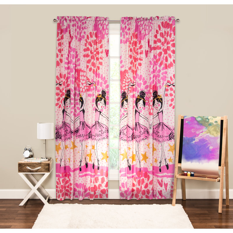 Twinkle Toes Semi Sheer Curtain
