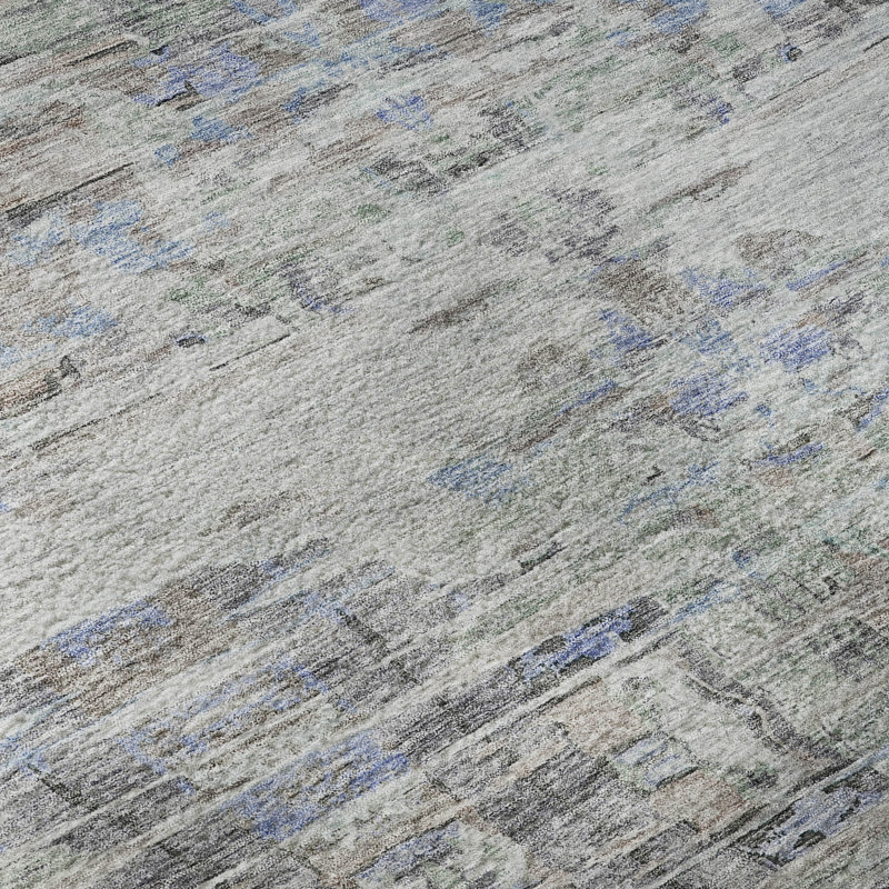 Premium Machine Washable Konopka AMF1112 Modern Rug, Rectangle 8' x 10'