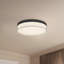 Quara 7-in Black dimmable LED Flush Mount-1728988441