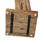 Dews Solid Wood Floor Wine Bottle Rack in Natural