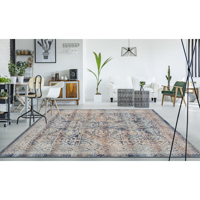 Morvant Oriental Indoor Rug