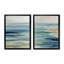 Parallel Beach of Abstract Coastal Landscape - Beach, art mural 2 pièces-119378040-119378042