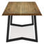 Table de salle à manger Watkins de couleur brun pâle