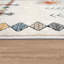 Tapis marocain crème / multicolore Altab-1235753632
