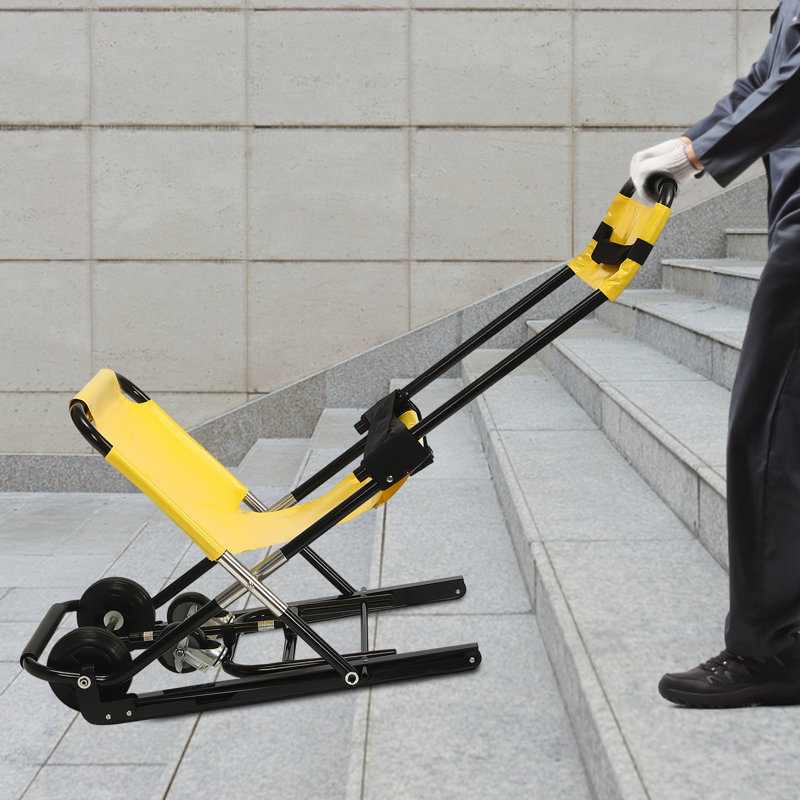 Fauteuil de secours robuste en alliage d'aluminium (capacité de 350 lb)