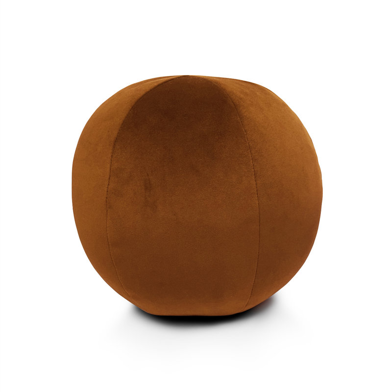 Coussin décoratif Posh Ball, H 10 po x l 10 po, Sedona