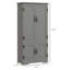 Armoire de cuisine 48,5 po HOMcom