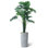 Plantes artificielles artificielles en pot Philodendron artificiel d'intérieur et d'extérieur