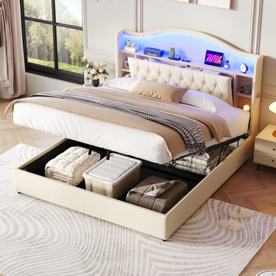 Solid Wood Bed
