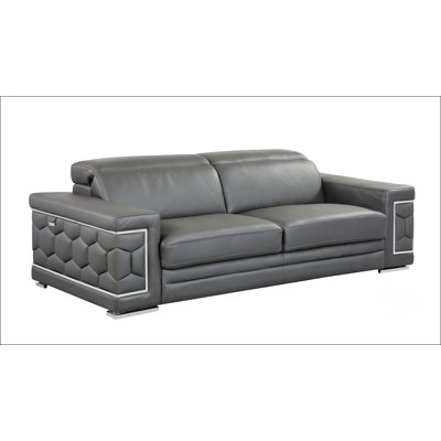 Top Grain Italian Leather Sofa