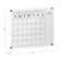 Thomas Martha Stewart Acrylic Wall Calendar with Notes with Dry Erase Marker and Mounting Hardware
