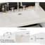 Meuble-lavabo 31 po avec lavabo en céramique et porte en verre trempé 31 po-803301354