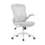 Chaise de bureau ergonomique en maille avec base en nylon Kurpaska-87800523