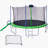 Beyong Round Backyard Trampoline with Safety Enclosure