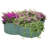 Rotisha Outdoor 4-Leaf Clover Galvanized Steel Raised Garden Bed - Green-1222215131