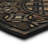 Brinson Geometric Recycled Rubber All Weather Non-Slip Outdoor Slice Door Mat