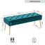 Velvet Upholstered Bench-38248815