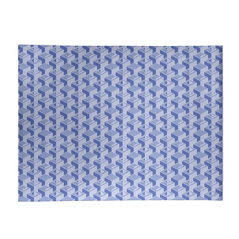 Tapis de zone mauve claire classic skyscrapers, Rectangle 8 pi x 10 pi