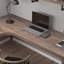 Bureau en bois massif en L noyer clair-1012253639-1012253637