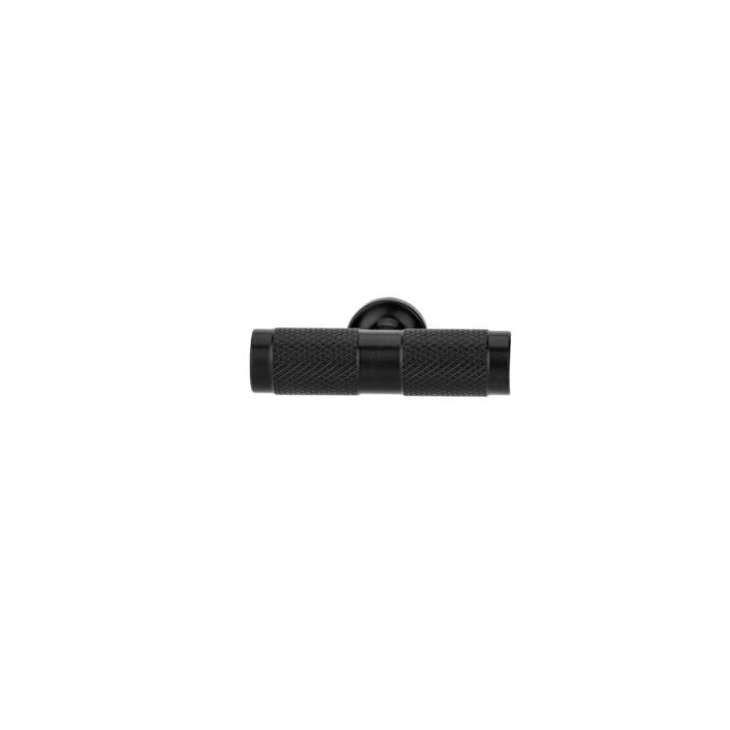 Matte Black "Rivet" T-Bar Knurled T-Knob