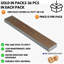 Margorie 1.5mm Thick 15.2cm W x 91.3cm L Plank-104701856