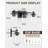 Nayomie 3 - Light Dimmable Vanity Light-593895197