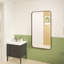 Élégant miroir encadré en aluminium avec coin arrondi pour une décoration intérieure élégante-512941706-513305234-513305233