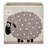 3 Sprouts - Toy Storage Cube for Baby and Kids - Sheep