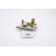 Robinet mural pour lavabo ou baignoire, robinet à poignée simple en laiton 2 trous inclus-126728692-126728691