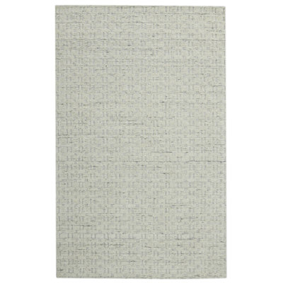 Tapis gris noué à la main Sire