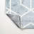 Mashawna Blocks Modern Geometric Light Blue/White Rug-1097485511