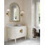 Applique murale en laiton massif Barbican-89055024