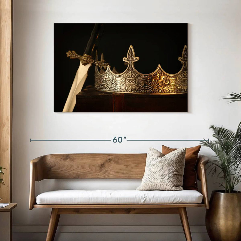 King Arthur Crown, 30" H x 45" W