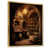 Gold Floater Framed