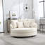 Fauteuil demi-tonneau avec repose-pieds-1173396226