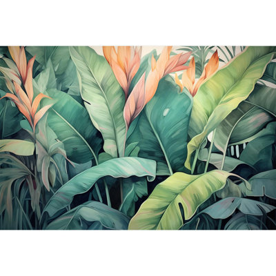 Bordure florale pelez et collez
