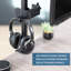 VIVO Metal Clamp-on Desk Hook Leg Clamp, Under Desk Accessory Holder (MOUNT-HLC1)