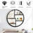 4 Piece Circle Floating Shelf
