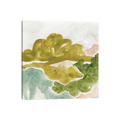 Landscape Cameo VI by June Erica Vess - Wrapped Canvas Painting